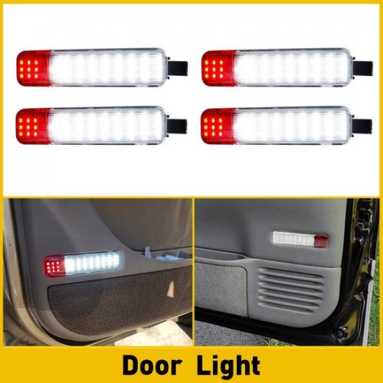 4PCS LED Door Courtesy Lights For Chevy Silverado Suburban Tahoe Sierra Yukon EA