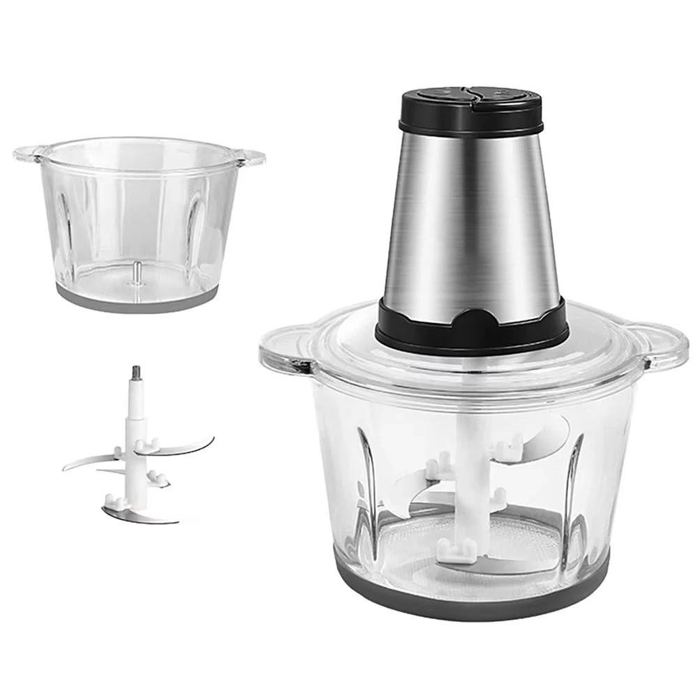 Efficient Electric Chopper Labor-saving Meat Slicer Stainless Steel Mincer  Complementary Food