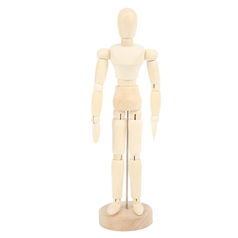 

Adjustable Posture Sketch Jointed Figure 8×1.97in Comic Drawing Model Comic Creation Wooden Mannequin