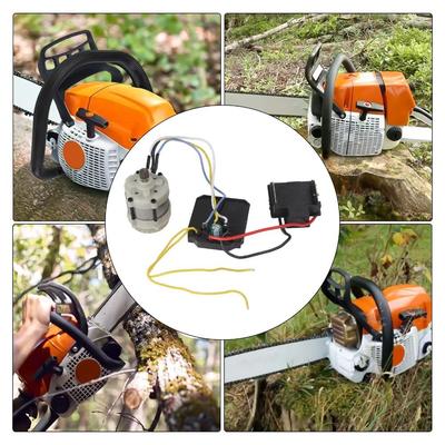 14-Tooth Electric Chainsaw Motor High Power Easy Installation Chainsaw Motor Assembly Brushless Electric Saw Motor