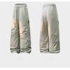 Winter Waterproof Straight Leg Cargo Pants for Women Loose Fit Fleece Lined Military Style
