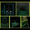 1 pc ruban lumineux adhésif fluorescent rouleau d'avertissement de sécurité colle autocollant RUBAN ADHESIF - MOUSSE ADHESIVE