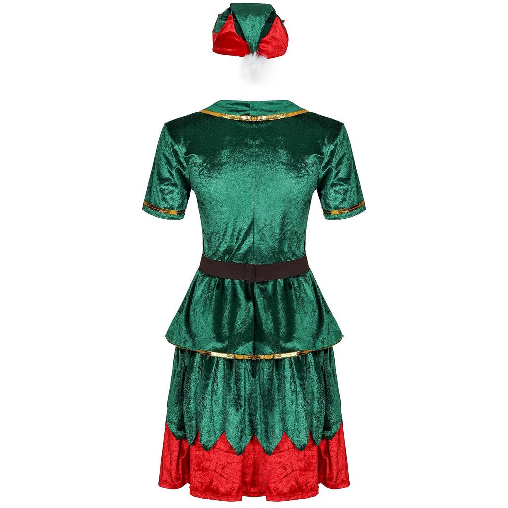 Unisex Weihnachts-Kostümset 2026 - Rollenspiel-Outfits für Paare (M-XL)