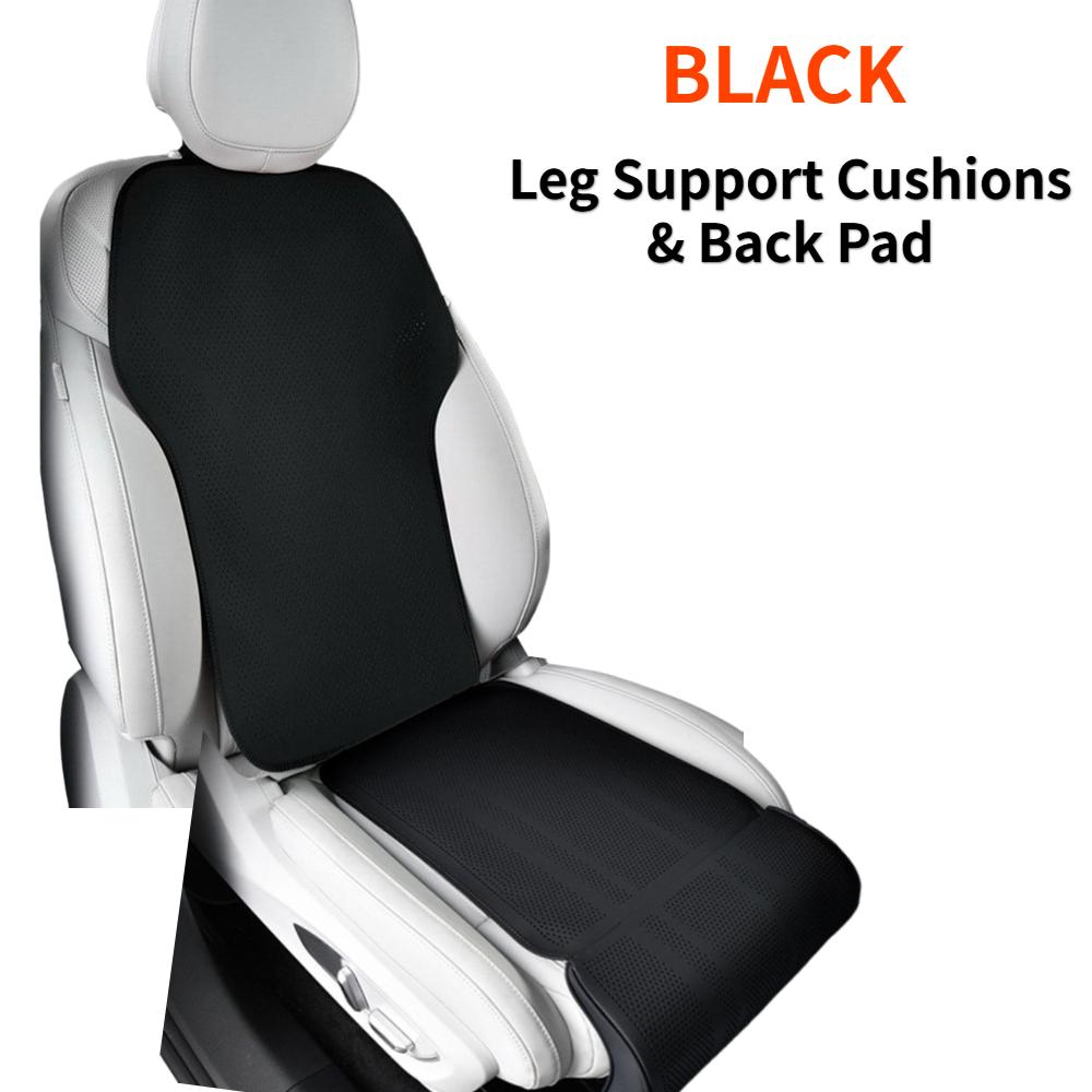 Universal Car Seat Extended Footrest Driver and Passenger Leg Rest Car Seat Cover Breathable Non-slip Cars Seats Cover