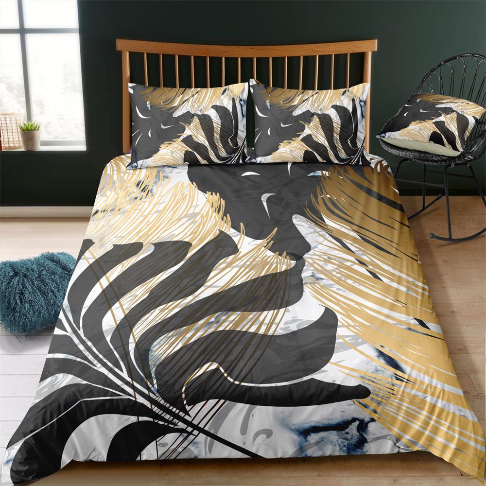 2023 New Style 3D Bedding Set Marble Printing Home Bed Clothes Children Woman Decorative Pattern King Size Comforter Cover Suit Microfiber