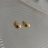 Gold Plating Beanie Stud Earrings Female Wedding Party Jewelry Accessories For Women Gifts