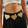 Vintage Leaves Waist Chains Adjustable Hip Chain Fashion Metal Belly Chain Birthday Gift