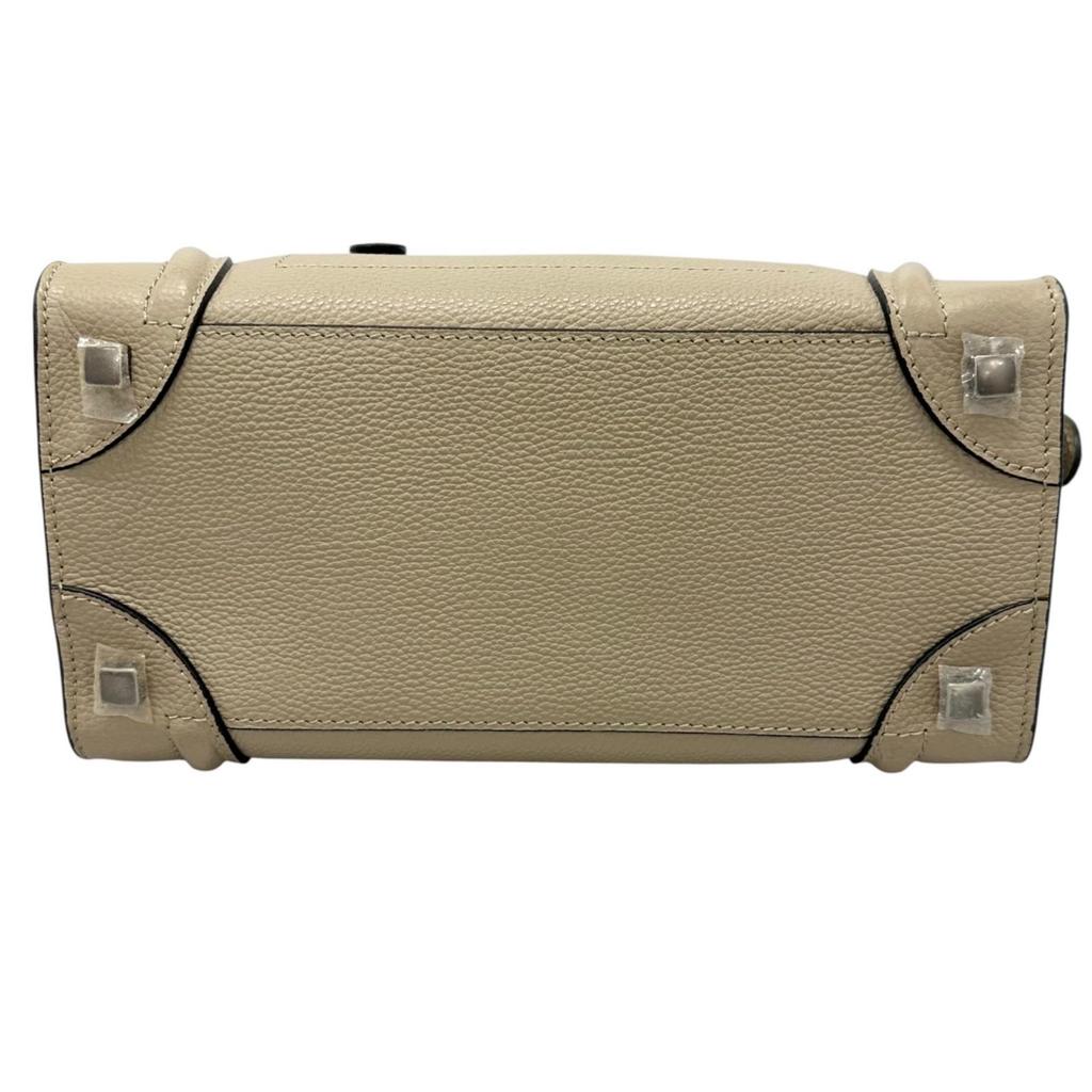 CELINE Luggage micro shopper Handbag Gurege Women used