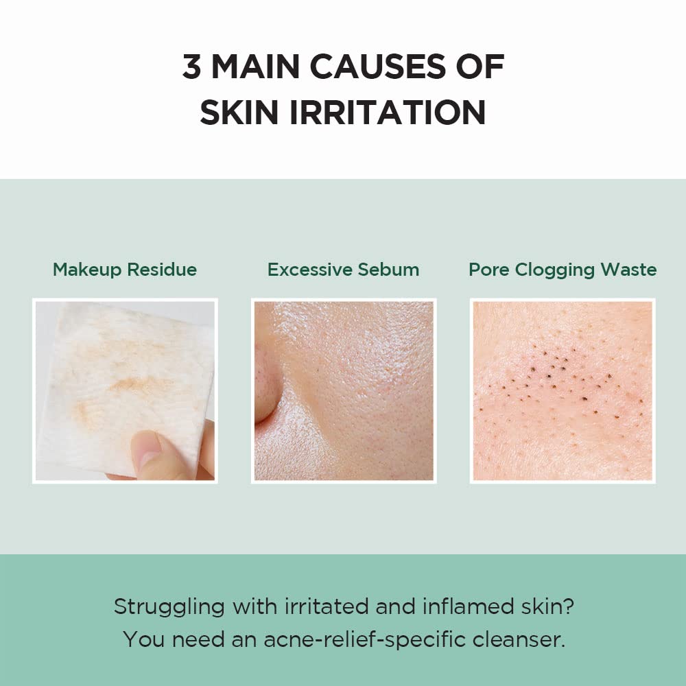SKIN1004 BHA Cleansing Foam 125ml BHA Foam 125ml Skin Conditioning Facial Cleanser Tea-Trica / Tea-Trica /