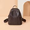 RED DRAGONFLY Travel Backpack, Cowhide Leather, Commuter Bag