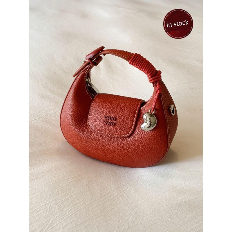 

South Style Chio2nd Original Genuine Leather Roland Chronicle Selenodont Bag Handbag Women s Shoulder Messenger Bag Brick Red