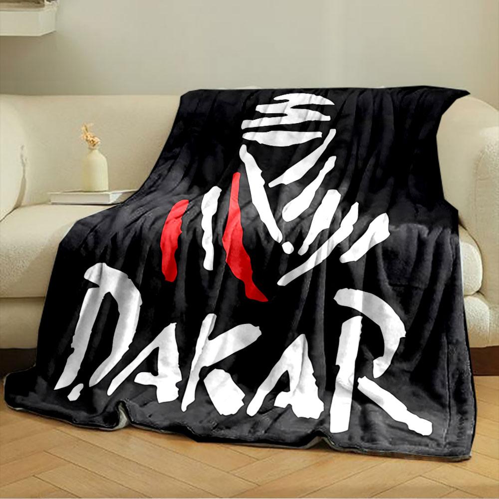 Desert Racer Dakar Logo Blanket for all seasons blanket lunch break throw gift