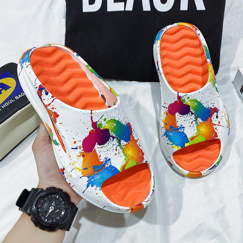 Summer Non-slip Wear-resistant Breathable Casual Sandals and Slippers Fashion Lightweight EVA Slippers Beach Shoes