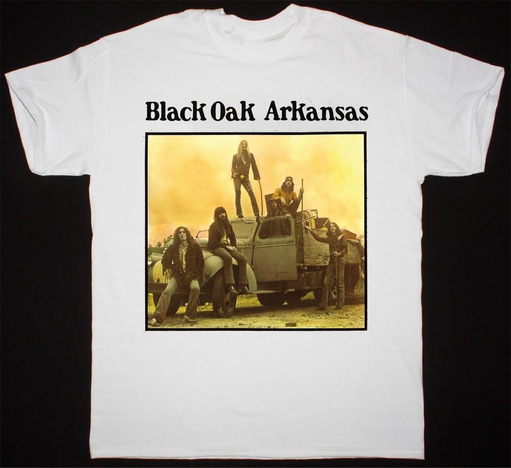 NEW Black Oak Arkansas Band Short Sleeve Black All Shirt Unisex T-Shirt S