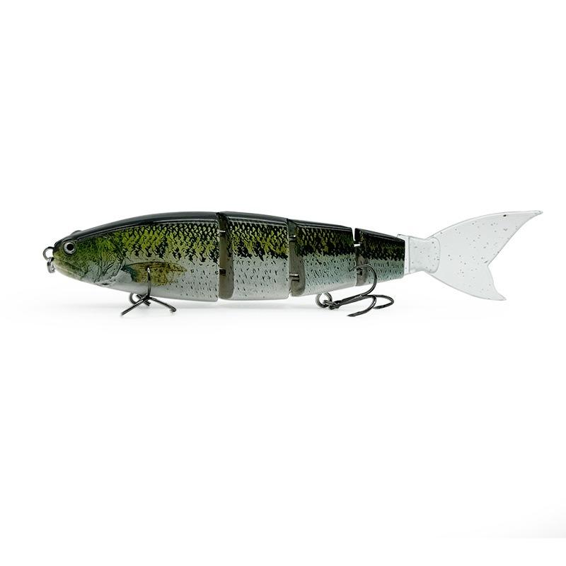 180mm Balam Fishing Lure Big Pike Catfish Eigging Jointed Bait Freshwater Fishing Hard Lure