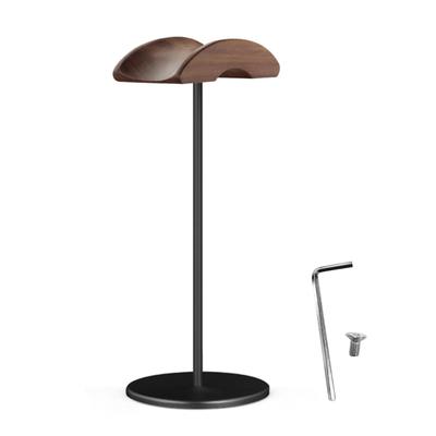 Classic Wooden Headphone Headset Stand Earphone Holder Walnut Hanger Headset Display for All Headphone Size