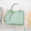 Spring New Tote Bag Shoulder Bag Korean Street Trend Version Bag Women's Embossed Handbag One Piece