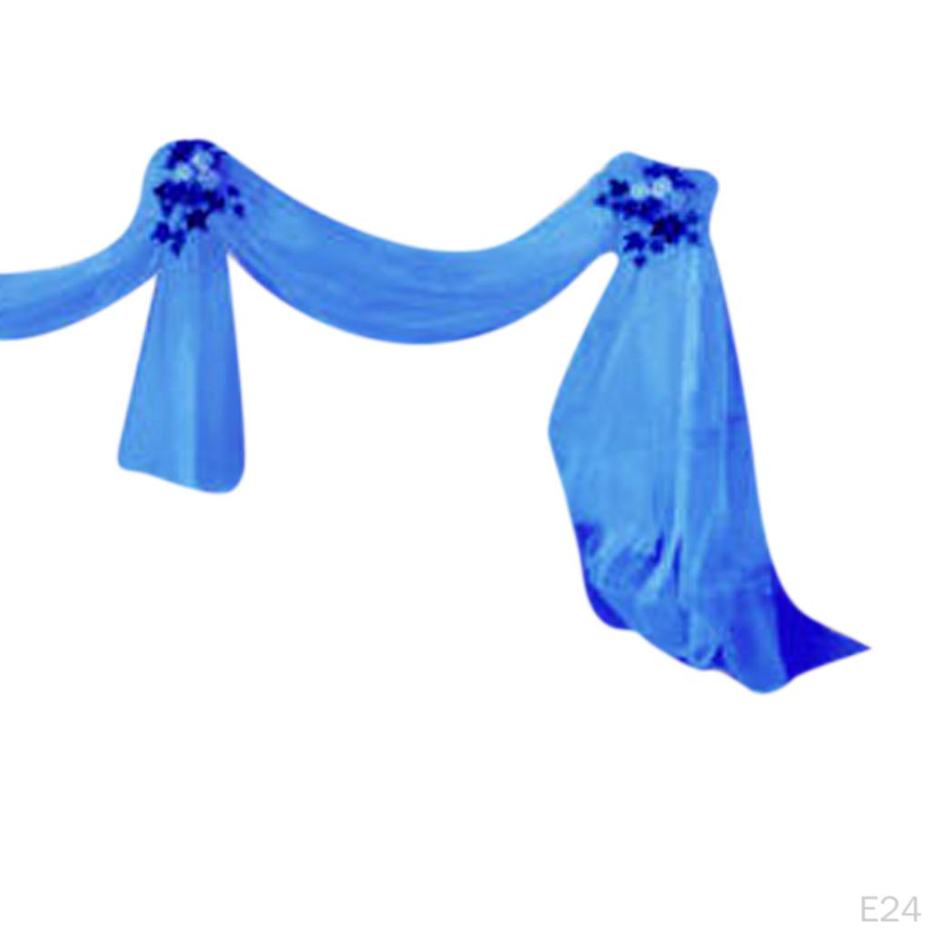 Fabric Bowknot Tulle Party Wedding Table