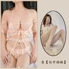 Sexy Underwear New Tenderness Perspective Exposed Chest Temptation Princess Split Nightdress Hanging Neck Three-point Hot Woman