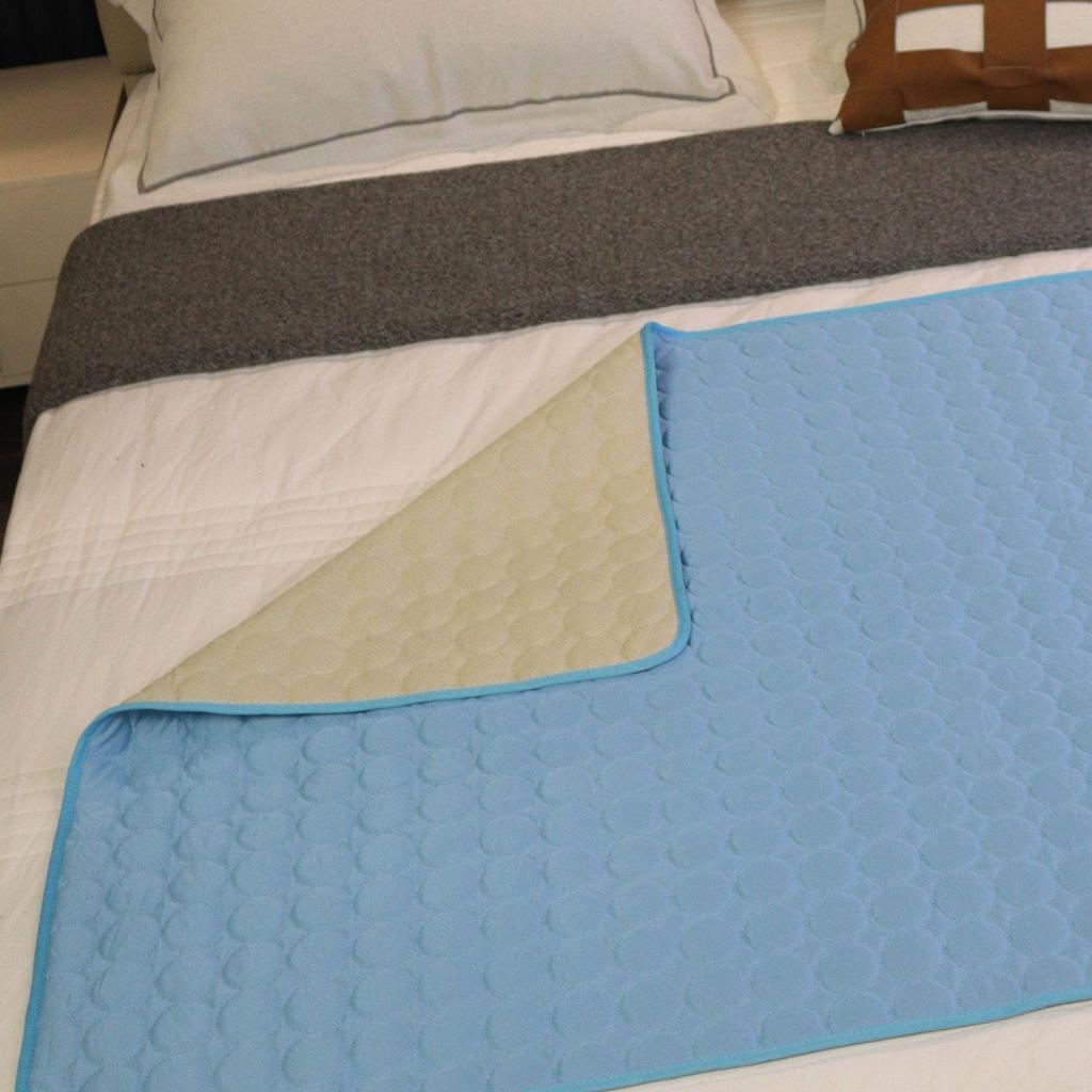 Summer Ice Silk Cooling Mat for Pets - Breathable Pad for Cats and Dogs