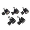 Mini Ball Head Panoramic Tripod Head 1/4'' 3/8" M4 M5 M6 Screw Hole Mount For Camera Camcorder Monitor Smartphone Light Mic