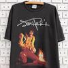 Vintage 1996 Jimi Hendrix T-shirt Psychedelische Blues Rock Gitarist Zanger Merch Tee Maat M