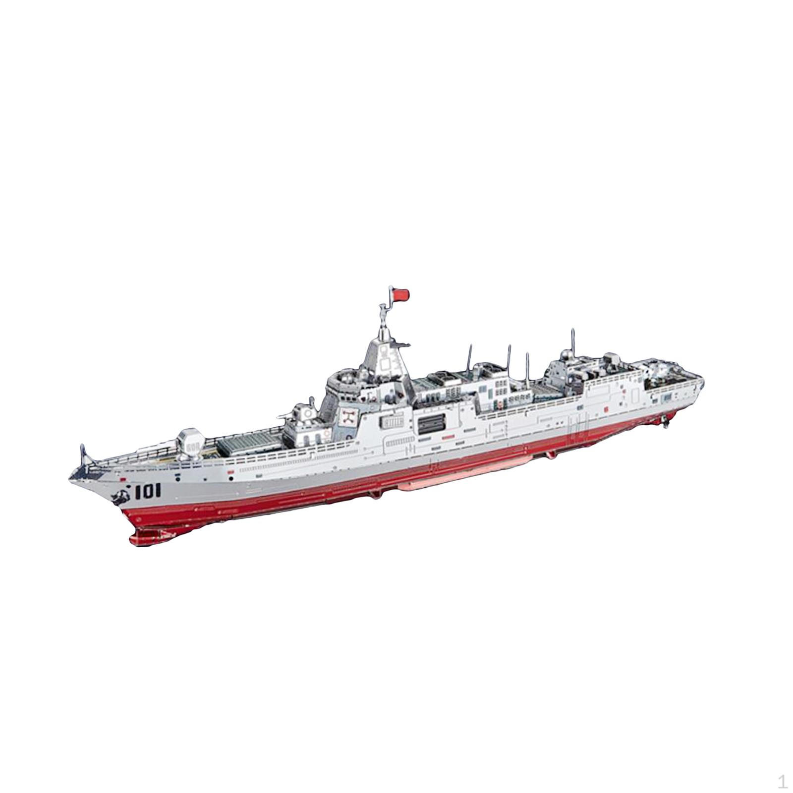 

1/1000 Simulation Jigsaw Toys DIY Ship Puzzle Aircraft Carrier Model for Boys Girls Adults Gifts 055