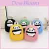 Adorable Panda Mini Backpack Stylish Trendy Kindergarten Canvas Bookbag Lightweight Gender Neutral
