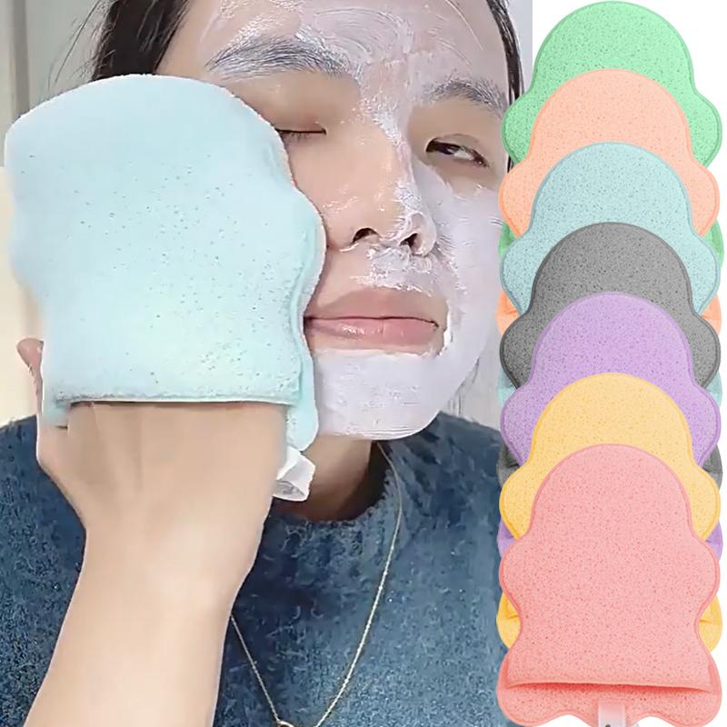 1/10 Stück Wiederverwendbare Weiche Gesichtsreinigungspads Gesichtsreinigungsschwamm-Pad Reinigung SPA Massage Make-up Tiefenreiniger Für Mitesser-Werkzeug
