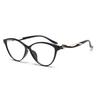2026 Cat-shaped Myopia Glasses Frame Trendy Girl Personalized Color Matching Flat Mirror Holder