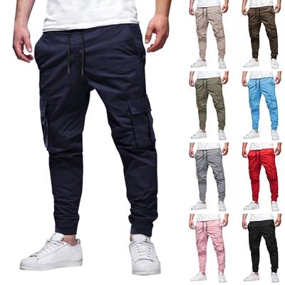 Men's  Outdoor  Leisure  Loose  Multiple Pockets  Workwear  Sports  Trousers