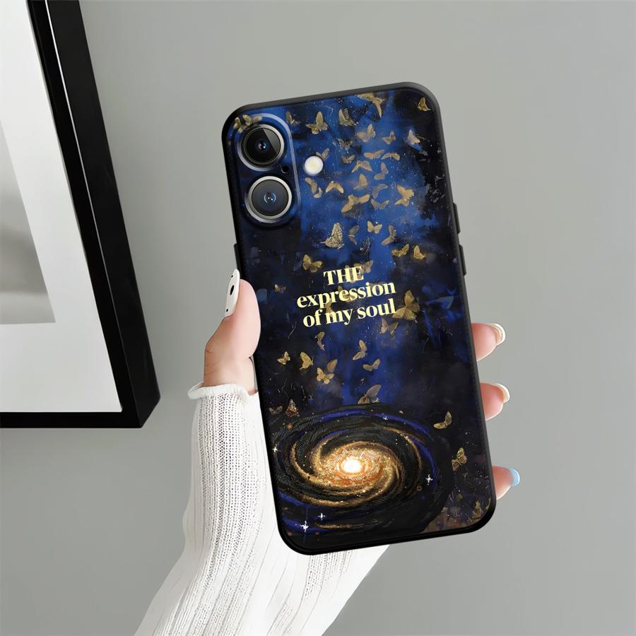 Funda Phone Cover Case for Apple iPhone 17 Pro Max 11 XR XS MAX 13 15 Pro 7 8 12 14 16 Air Planet Pattern