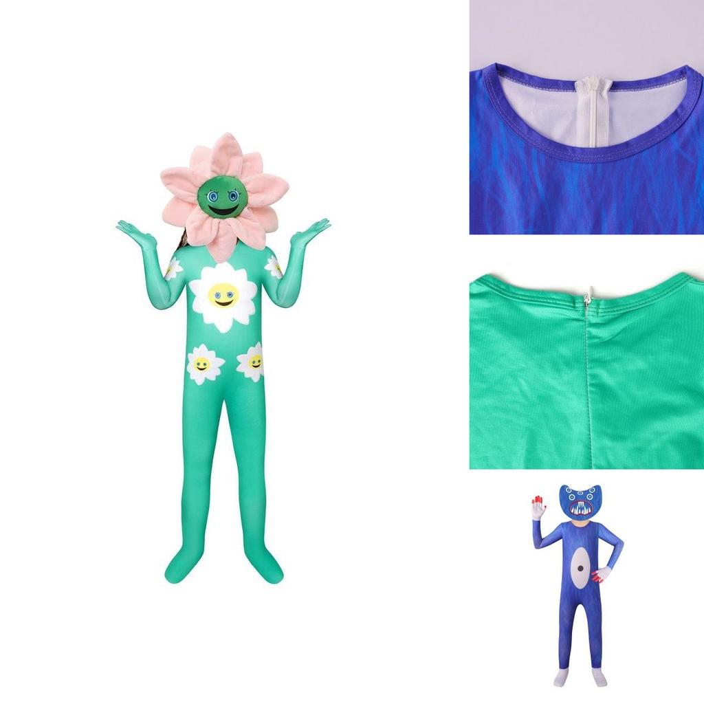 Автентичний костюм для косплею Poppy Playtime Huggy Wuggy для дітей, Хелловінський наряд, Різдвяний