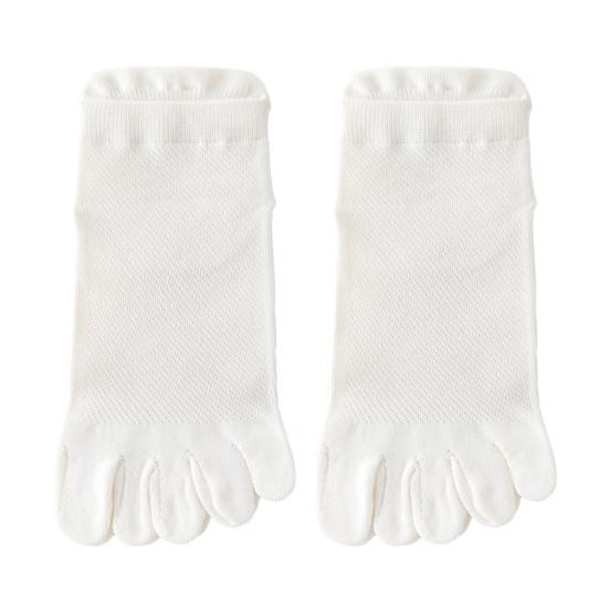 Five Toe Socks for Men Women Low Cut No Show Cotton Socks Athletic Running Ankle Socks for Yoga Sports