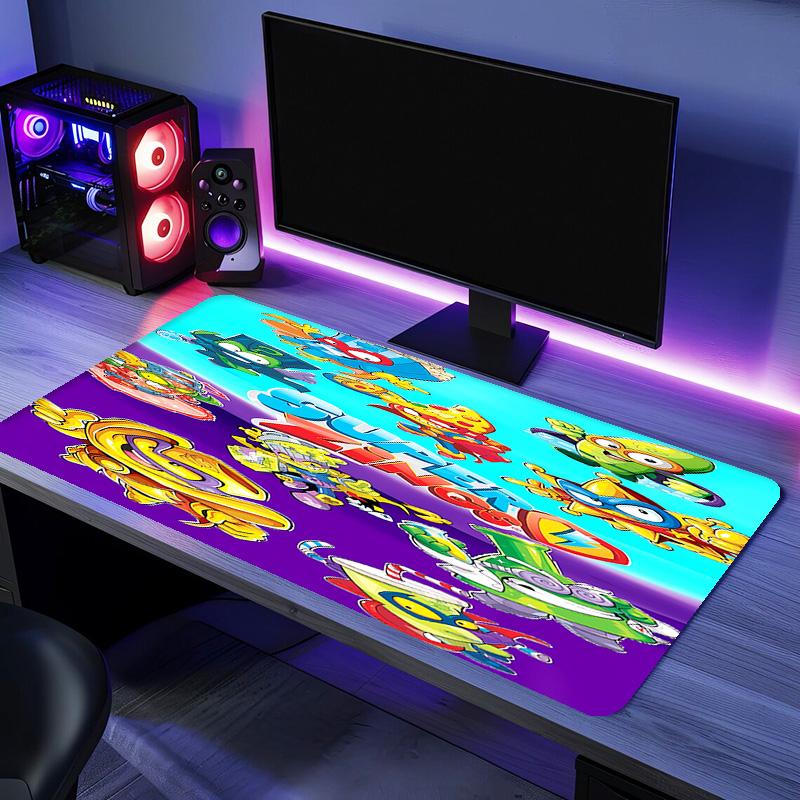 Superthings3 Mouse Pad - Non-Slip Rubber Base, Smooth Surface for Work,Gaming,Office,And Home Use, Desk Mouse Pad