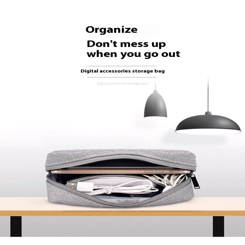Storage Bag Cable Cord Organizer Travel Bag Small Electronics Sd Card Power Bank Portable Storage Bag