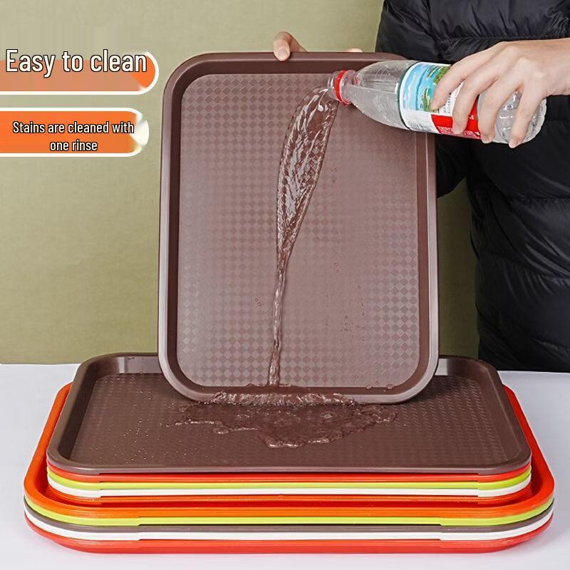 Di Rui En Plastic Non-Slip Serving Tray