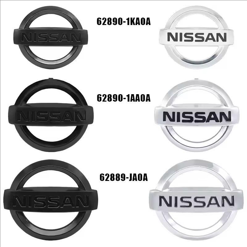 1 pz 3D Nissan vecchio ABS 13cm 14cm 15cm Logo anteriore auto Griglia anteriore Cofano auto anteriore Adesivo emblema Styling Accessori