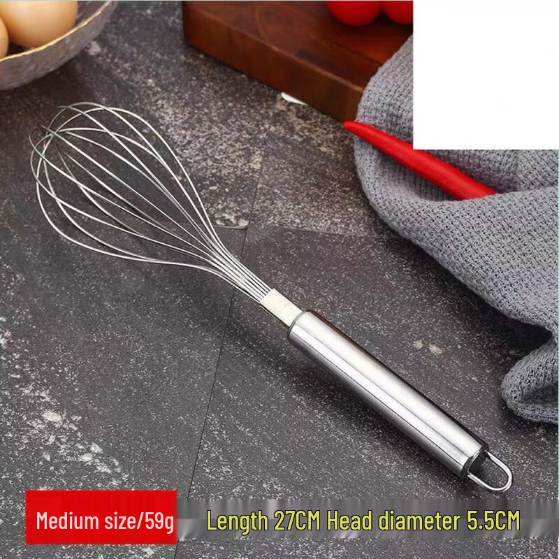 Dedele Stainless Steel Hand Whisk (2-Pack) 27cm
