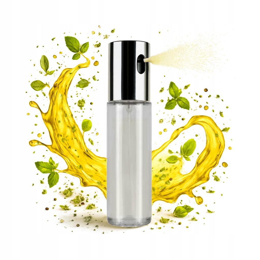 Spray Do Oleju Oliwy 100Ml Szklany Rozpylacz Dozownik Olej Spray Kuchenny