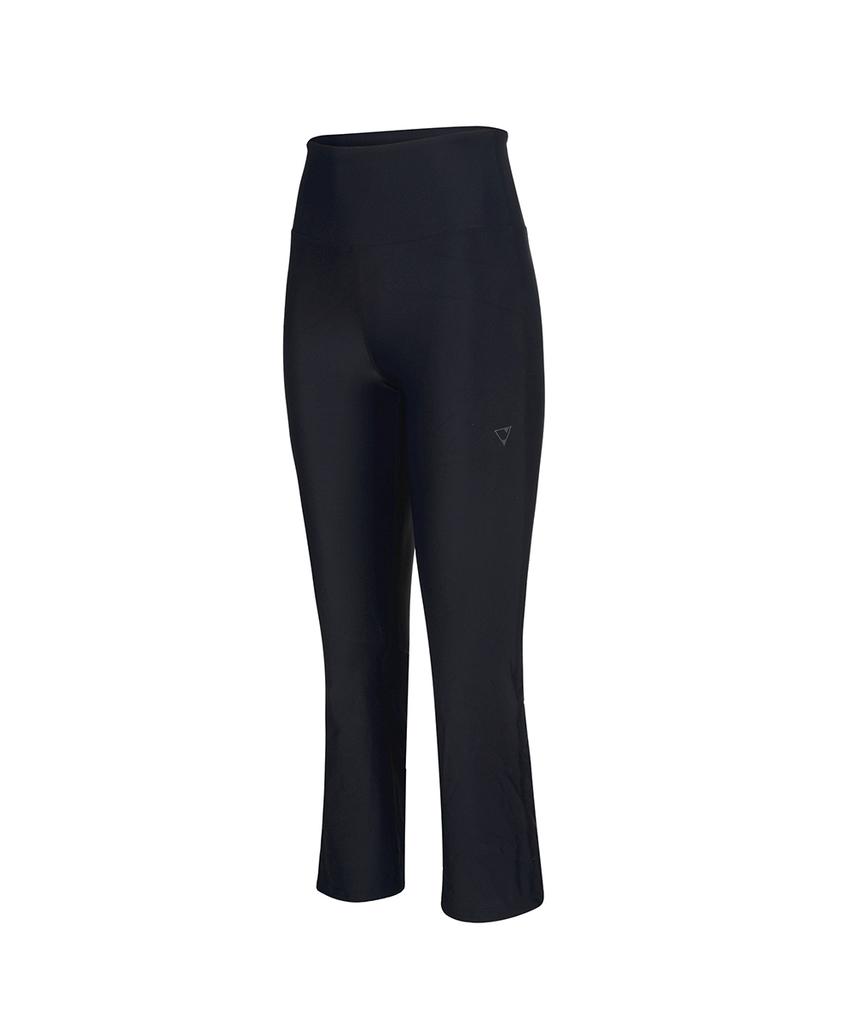 Jeteseu Women'S High-Rise Flare Knee-Length Water Leggings