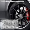 4Pcs 56/62mm Car Wheel Hub Center Cap Badge Decoration Cover For Chr Rav4 Yaris Camry Highlander Auris Prius TRD Land Fj