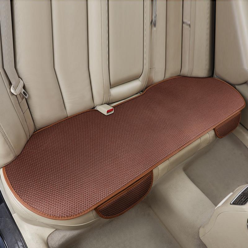 Coprisedile per Auto Estivo Traspirante Seta Ghiacciata Antiscivolo Protezione Sedile Auto Pad Universale per Uomo Donna Accessori Interni Auto