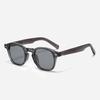 Retro Tortoise Shell Round Sunglasses With Uv400 Protection For Outdoor Activities And Fashion Style