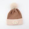Outdoor LED Light-Up Beanie with Pom-Pom