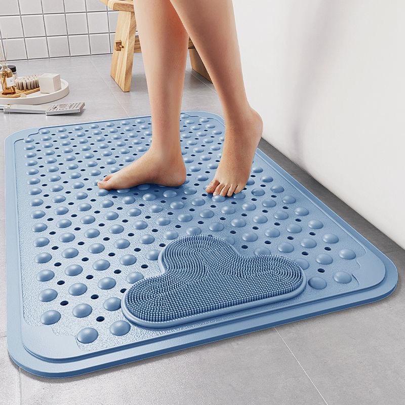 Eco-friendly Non-Slip Bathroom Mat for Shower - Safe for Children, Elderly, and Pregnant Women