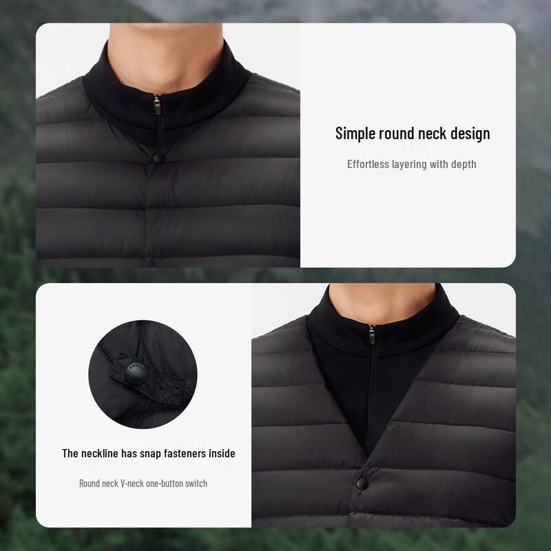 PELLIOT Women's 800-Fill Lightweight Outdoor Down Vest