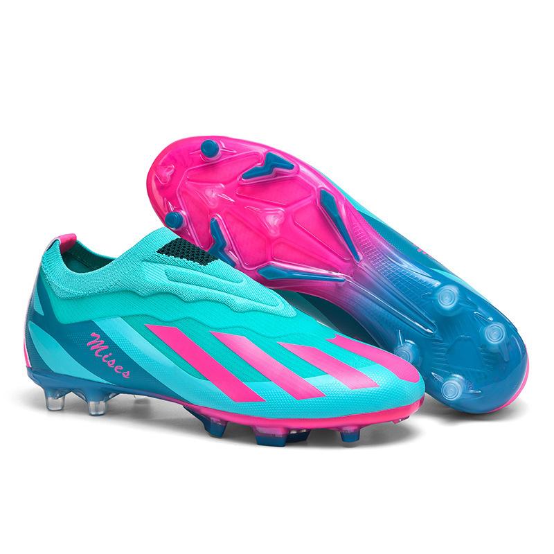 

Футбольные бутсы мужские AG шипы бесшовные вязаные верх уличные футбольные бутсы молодежные искусственные профессиональные тренировочные бутсы 45