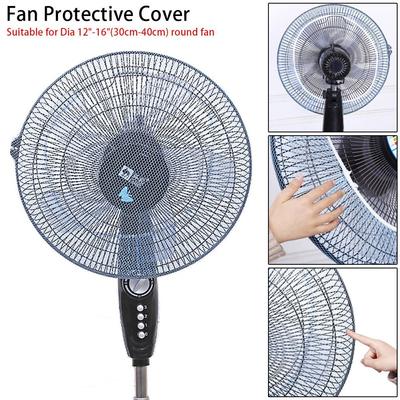 1Pcs for Baby Kids Finger Protector Electric Fan Protective Cover Summer Kids Finger Guards Dust Cover Mesh Dia 38cm Round Fan