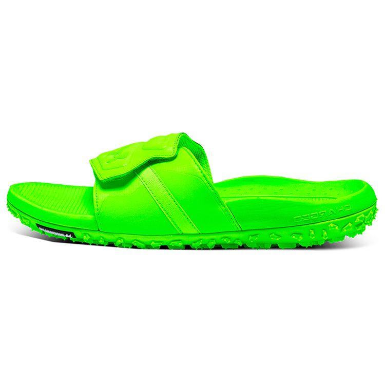 Мужские кроссовки Under Armour Fat Tire Slides Hyper Green 3023749-300 42.5